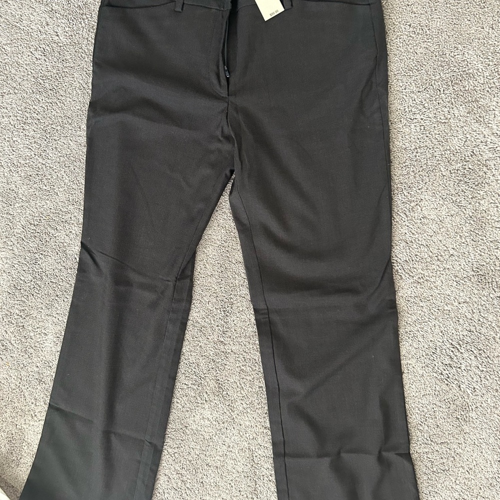 Ann Taylor Black Flare Jeans